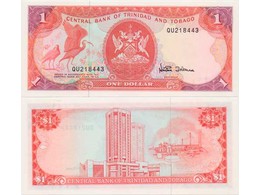 Тринидад и Тобаго. 1 доллар 1985-2005г.