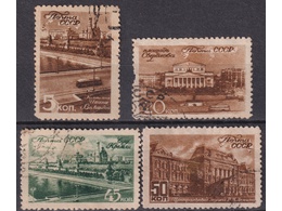 Виды Москвы. Почтовые марки 1946г.