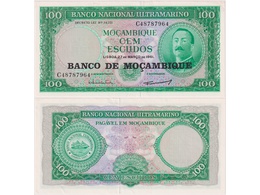 Мозамбик. 100 эскудо 1961г.