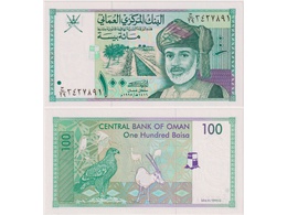 Оман. Банкнота 100 байз 1995г.