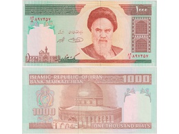 Иран. Банкнота 1000 риалов 2004г.