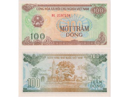 Вьетнам. Банкнота 100 донгов 1991г.
