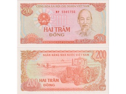 Вьетнам. Банкнота 200 донгов 1987г.
