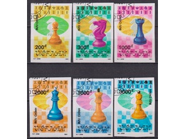 Вьетнам. Шахматы. Почтовые марки 1991г.