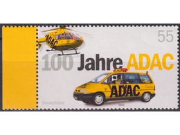 Германия. Автоклуб ADAC. Почтовая марка 2003г.
