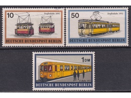 Западный Берлин. Транспорт. Почтовые марки 1971г.