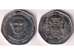 Ямайка. 1 доллар 2003г.