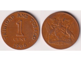 Тринидад и Тобаго. 1 цент 1966г.