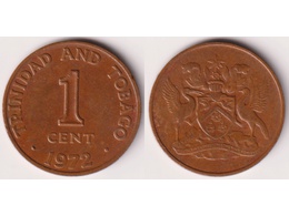 Тринидад и Тобаго. 1 цент 1972г.