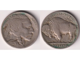 США. 5 центов 1917г.