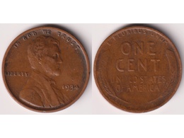 США. 1 цент 1934г.