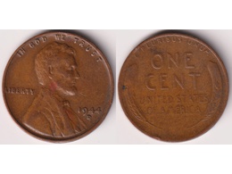 США. 1 цент 1944г.