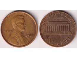 США. 1 цент 1973г.