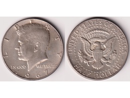 США. 1/2 доллара 1967г.