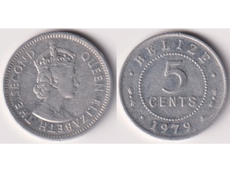 Белиз. 5 центов 1979г.