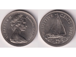 Багамские острова. 25 центов 1966г.