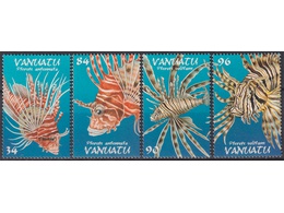 Вануату. Рыбы. Серия марок 1999г.