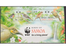 Самоа. Птицы. Сцепка 2009г.