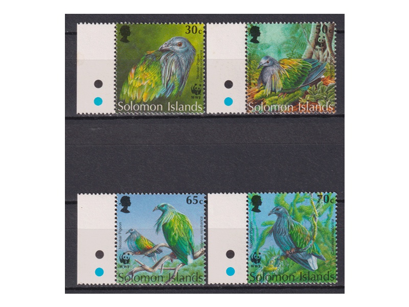 Соломоновы острова. Птицы. Филателия 1993г.