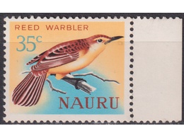 Науру. Птица. Почтовая марка 1965г.