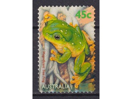 Австралия. Лягушка. Почтовая марка 1999г.