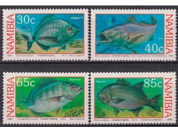 Намибия. Рыбы. Серия марок 1994г.