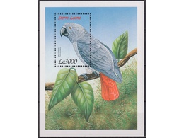 Сьерра-Леоне. Птицы. Филателия 1999г.