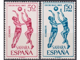 Испанская Сахара. Спорт. Почтовые марки 1965г.