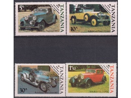 Танзания. Автомобили. Серия марок 1986г.