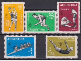 Аргентина. Спорт. Почтовые марки.