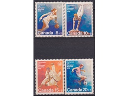Канада. Олимпиада. Почтовые марки 1976г.