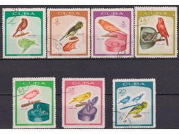 Куба. Птицы. Серия марок 1968г.