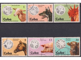 Куба. Фауна. Серия марок 1975г.