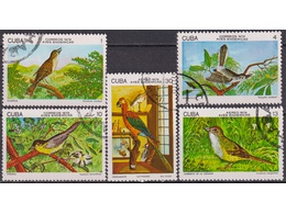 Куба. Птицы. Серия марок 1978г.