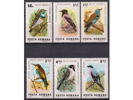 Румыния. Птицы. Серия марок 1983г.