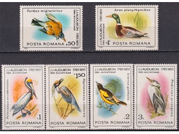Румыния. Птицы. Серия марок 1985г.